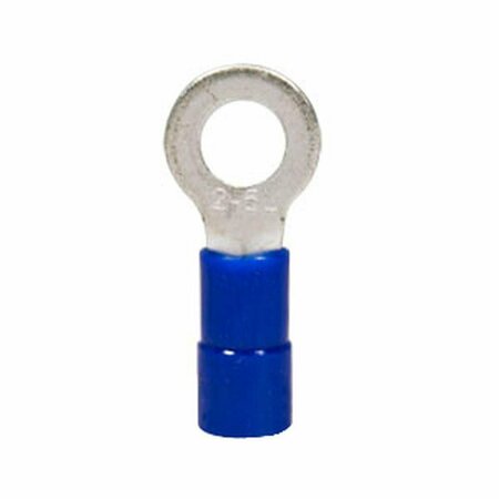 AFTERMARKET Ring Terminal, Insulated, Wire Size 1614, Stud Size 10, 10 Pk A-R10-AI